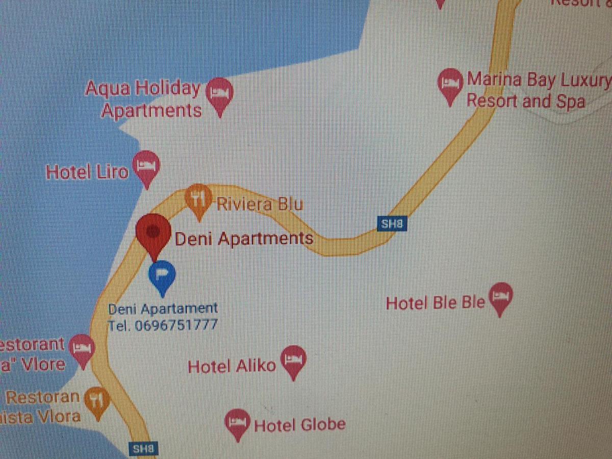 Deni Sea View Apartment Vlora Kültér fotó